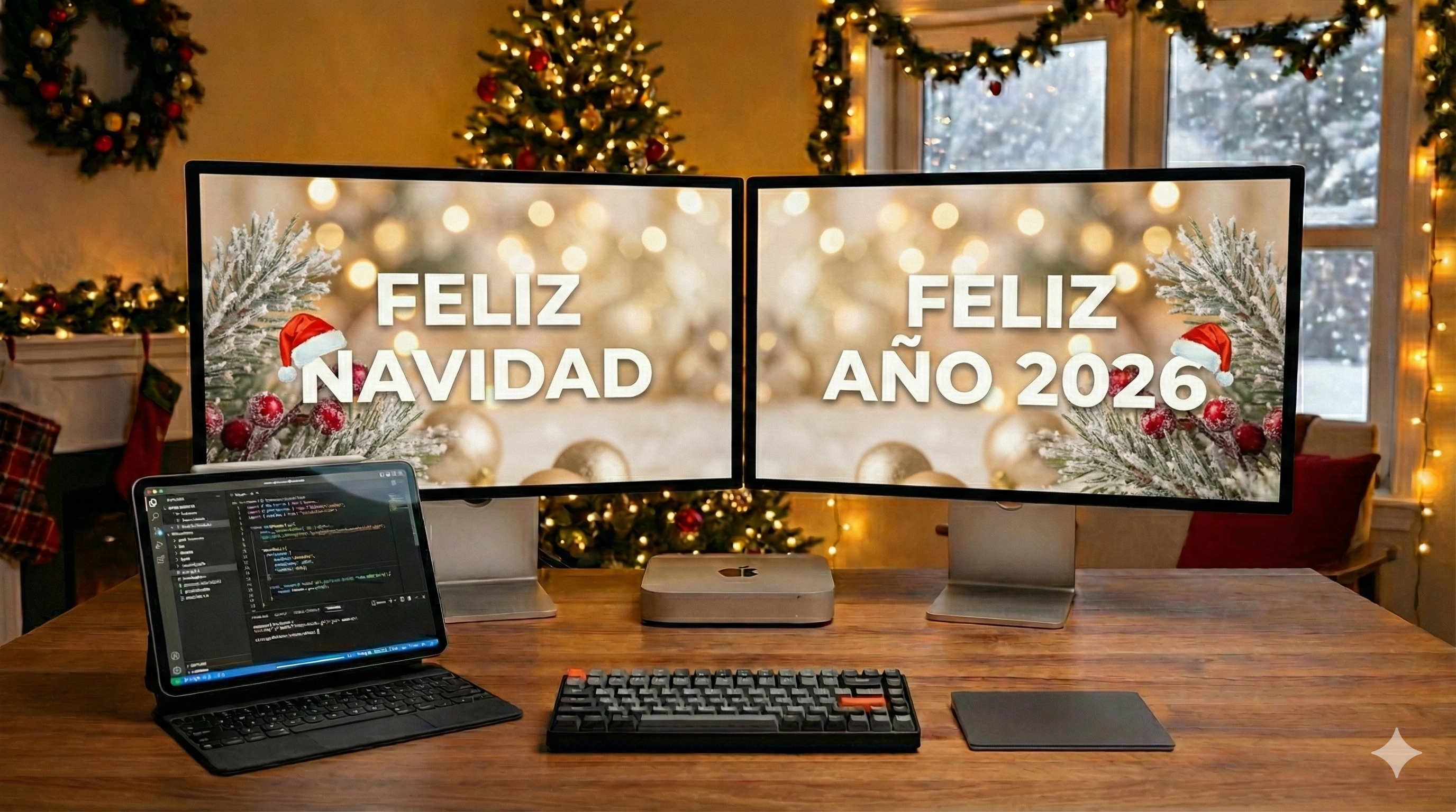 ¡Hacemos git push al 2025! Gracias, felices fiestas y a por un 2026 increíble