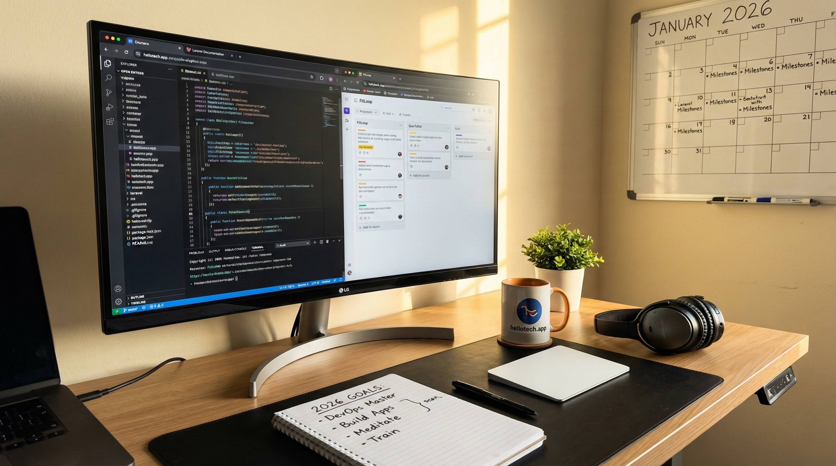 Roadmap 2026: Mis propósitos como desarrollador (DevOps, Apps y Bienestar)