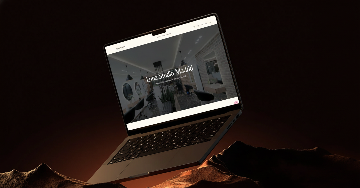 Web elegante para un refugio de serenidad en Madrid, con un sistema de reservas intuitivo.